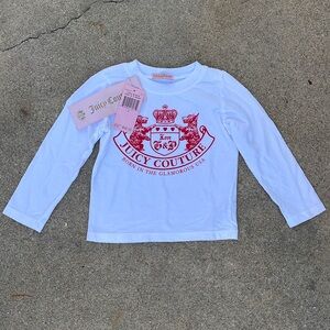 Juicy Couture Vintage Childs Long Sleeve Top